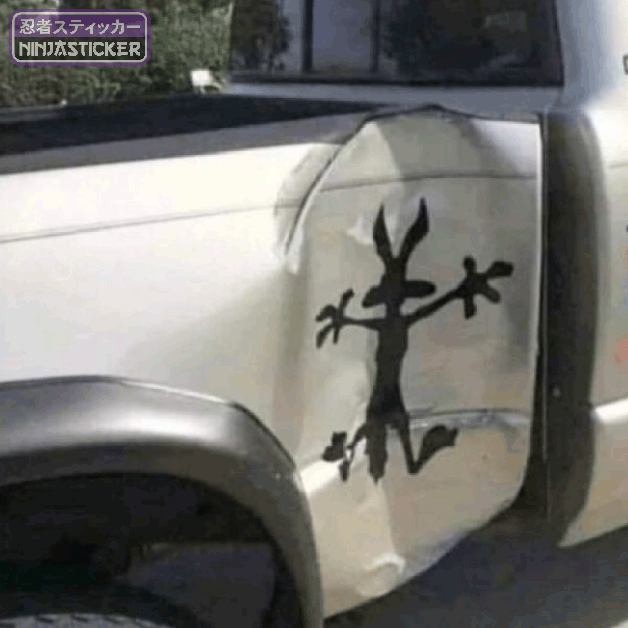 Wile E. Coyote Splat Sticker