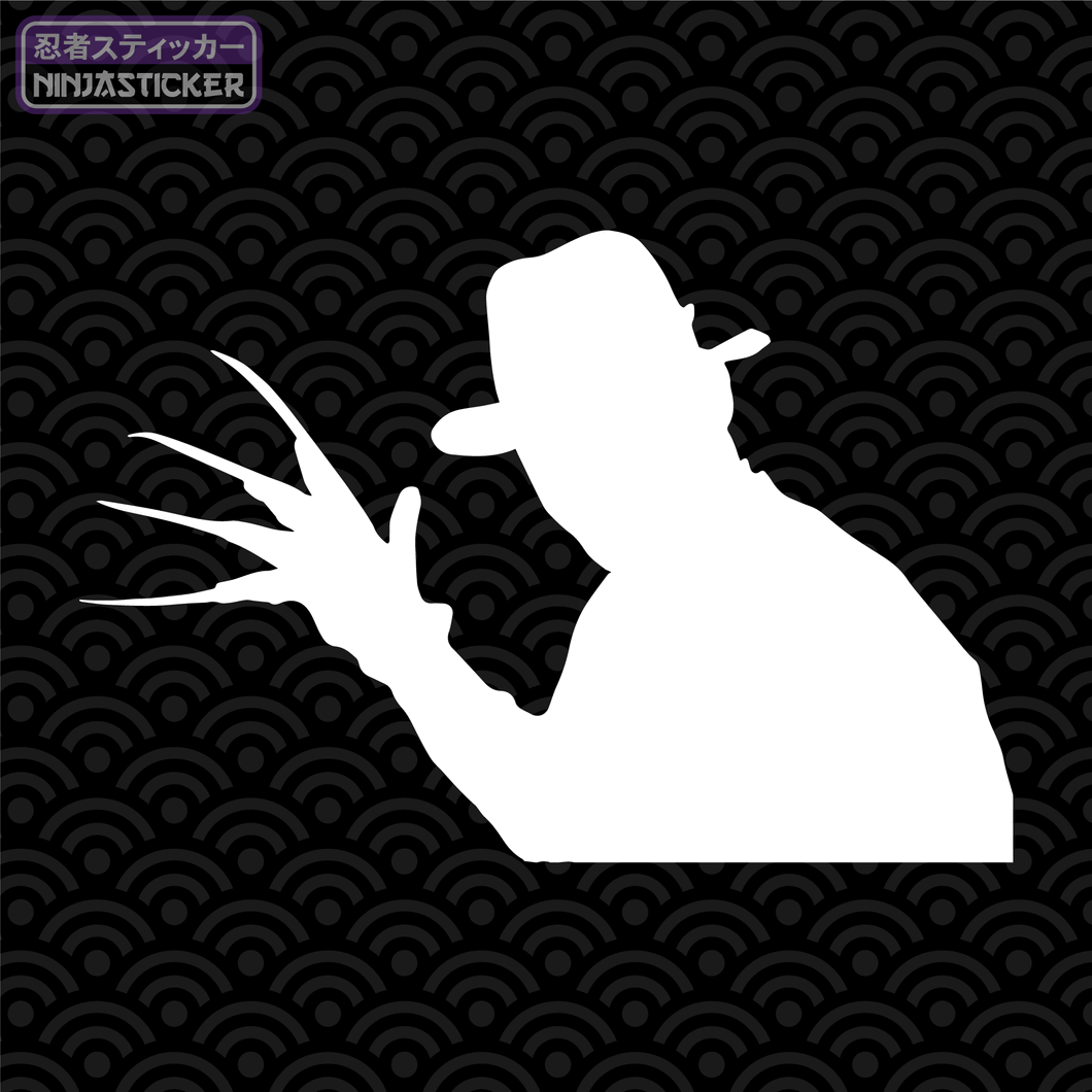 Freddy Silhouette Sticker