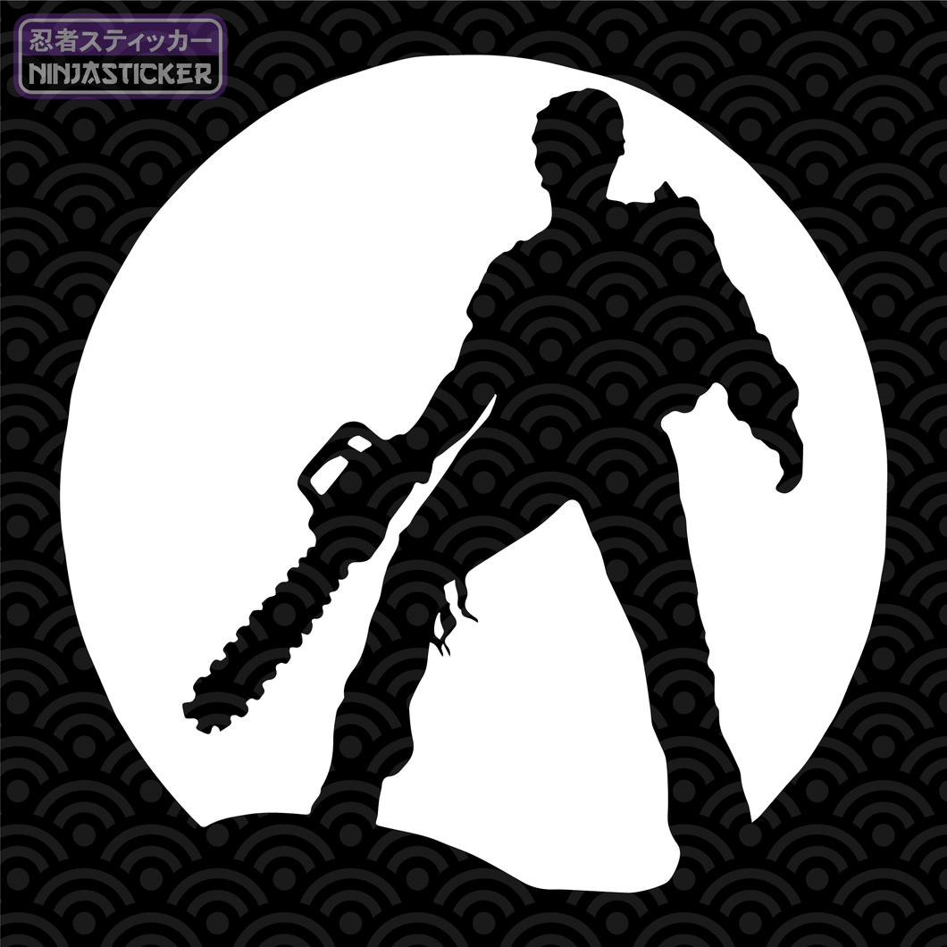 Ash Moon Evil Dead Sticker