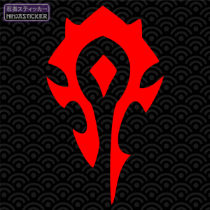 World of Warcraft Horde Symbol Sticker