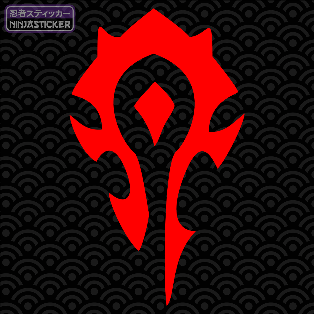 World of Warcraft Horde Symbol Sticker