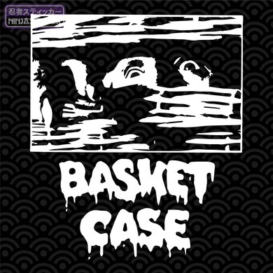 Basket Case Sticker