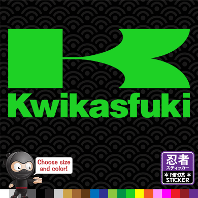 Kwikasfuki Vinyl Decal