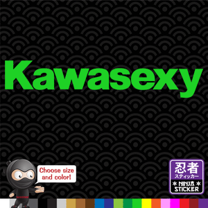 Kawasexy Vinyl Decal