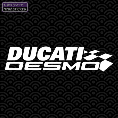 Ducati Desmo Flag Sticker