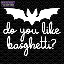 Load image into Gallery viewer, What We Do in the Shadows Basghetti Bat Sticker