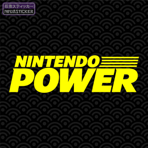 Nintendo Power Sticker