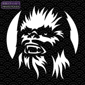 Star Wars Chewbacca Sticker