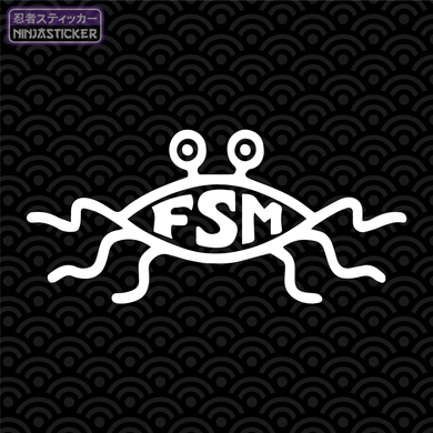 Flying Spaghetti Monster FSM Sticker