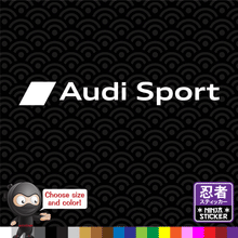 Load image into Gallery viewer, Audi Sport Vinyl Decal