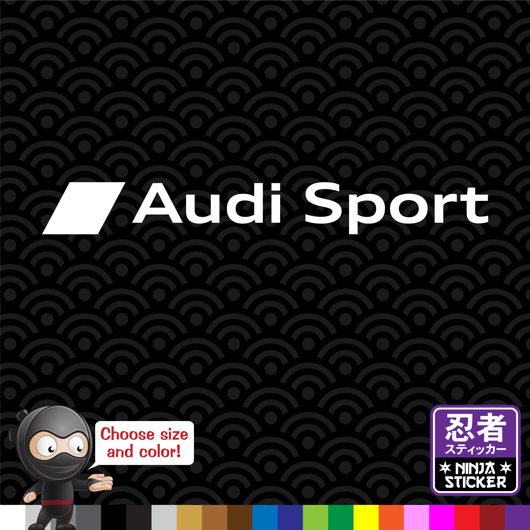 Audi Sport Vinyl Decal
