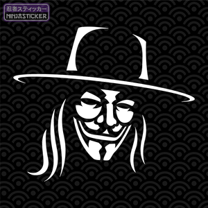 V for Vendetta Sticker