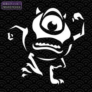 Mike Wazowski Monsters Inc. Sticker