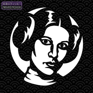 Star Wars Princess Leia Sticker