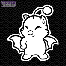 Load image into Gallery viewer, Final Fantasy Moogle Sticker