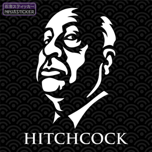 Hitchcock Sticker