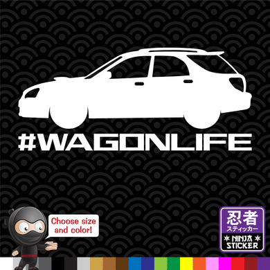 Subaru Legacy Wagonlife Sticker