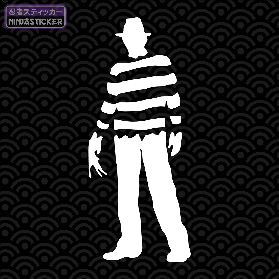 Freddy Stripe Sticker