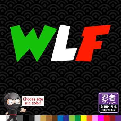 WLF Valentino Rossi Sticker