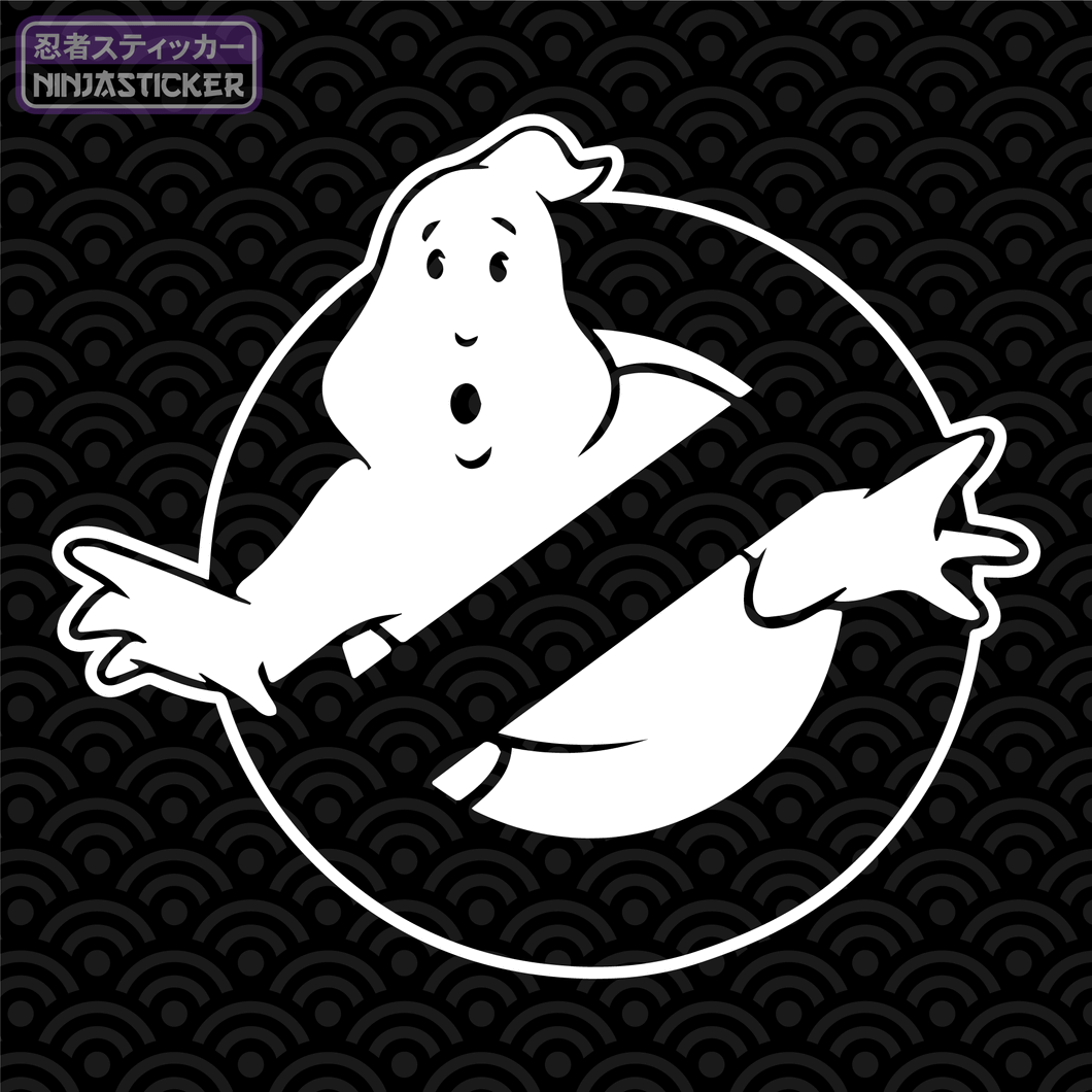 Ghostbusters Single Color Sticker